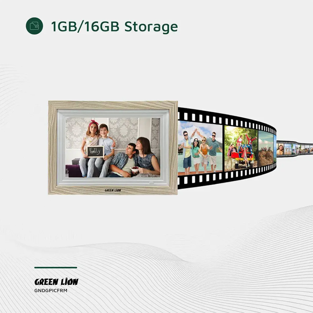 قاب عکس دیجیتال لمسی ۱۰٫۱ اینچی گرین لاین Digital Picture Frame Touch Screen تصویر چهارم