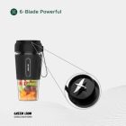 مخلوط کن قابل حمل شارژی گرین لاین G-Blend X با ظرفیت ۳۰۰ میلی‌لیتر تصویر دوم