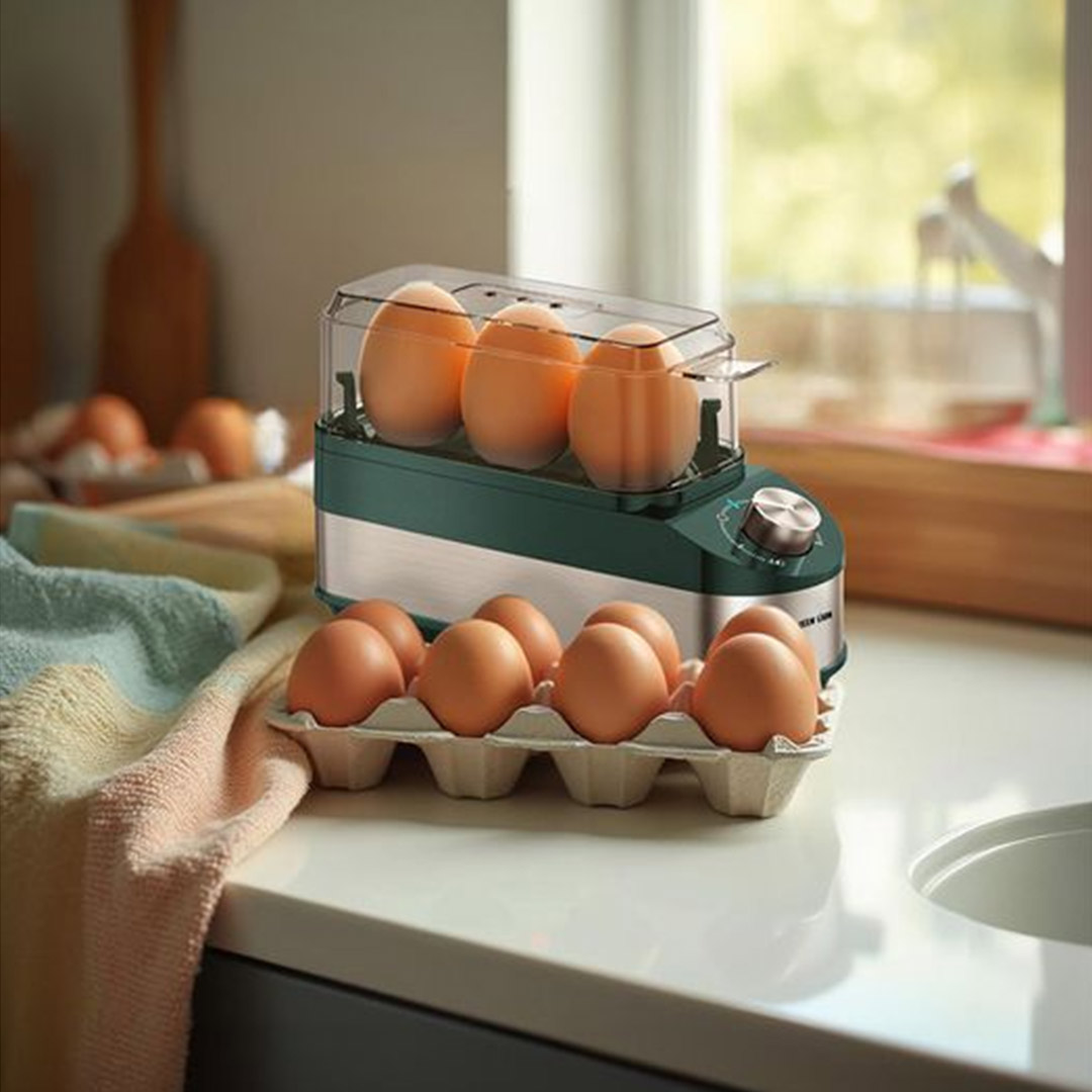 تخم مرغ پز گرین لاین Trio Egg Cooker تصویر چهارم