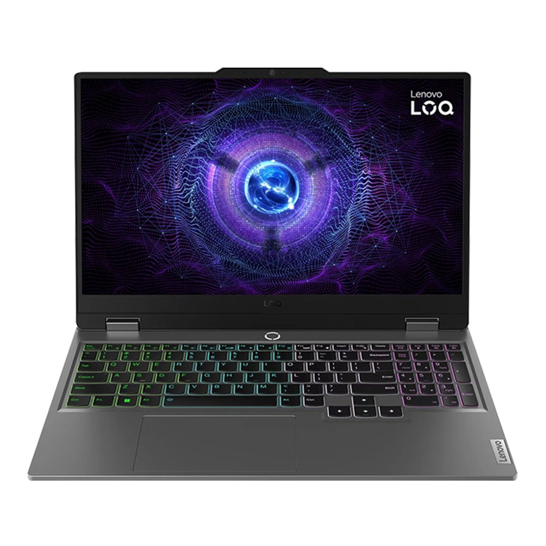 لپ تاپ لنوو LOQ نمایشگر ۱۵٫۶ اینچی، پردازنده Core i5-12450HX، گرافیک ۶ گیگابایت RTX 4050، رم ۲۴ گیگابایت، حافظه ۵۱۲ گیگابایت SSD