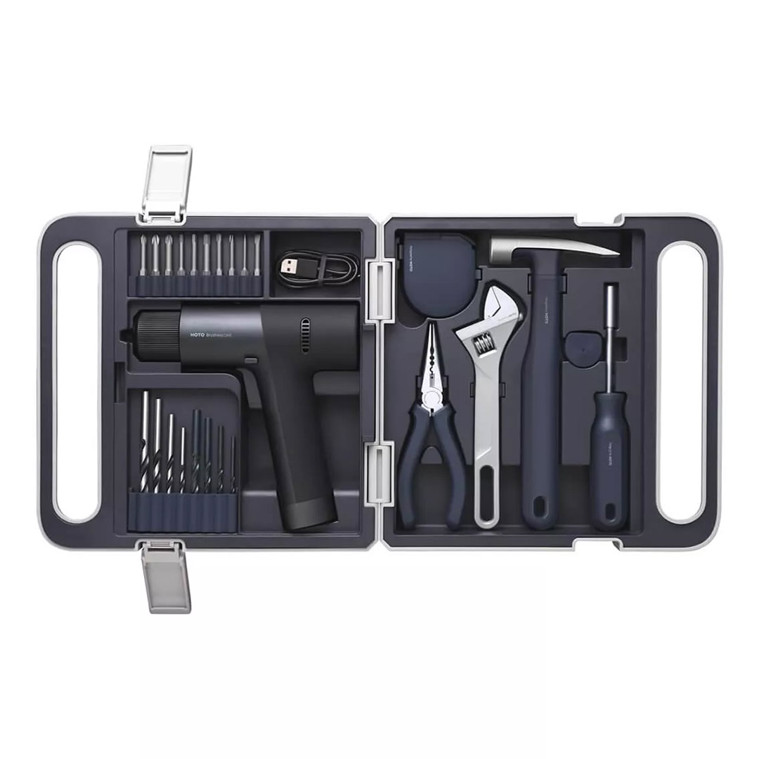 جعبه ابزار شیائومی Hoto Brushless Drill Kit QWDZGJ001 تصویر چهارم