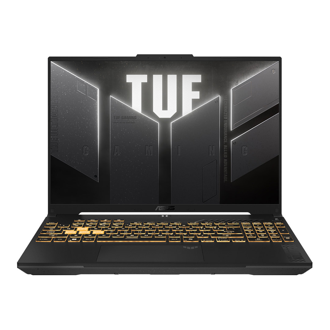 لپ تاپ ایسوس TUF Gaming FX607VU نمایشگر ۱۶ اینچی، پردازنده Core 5-210H، گرافیک ۶ گیگابایت RTX 4050، رم ۱۶ گیگابایت، حافظه یک ترابایت SSD تصویر اول