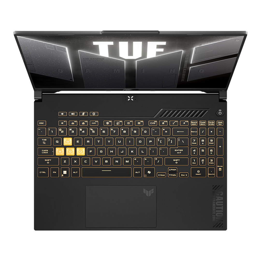 لپ تاپ ایسوس TUF Gaming FX607VU نمایشگر ۱۶ اینچی، پردازنده Core 5-210H، گرافیک ۶ گیگابایت RTX 4050، رم ۱۶ گیگابایت، حافظه یک ترابایت SSD تصویر چهارم