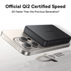 پاوربانک بیسوس Airpow II Qi2 Magnetic ظرفیت 10000 میلی‌ آمپر ساعت با توان ۲۲٫۵ وات تصویر دوم