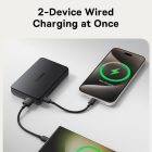 پاوربانک بیسوس Airpow II Qi2 Magnetic ظرفیت 10000 میلی‌ آمپر ساعت با توان ۲۲٫۵ وات تصویر سوم