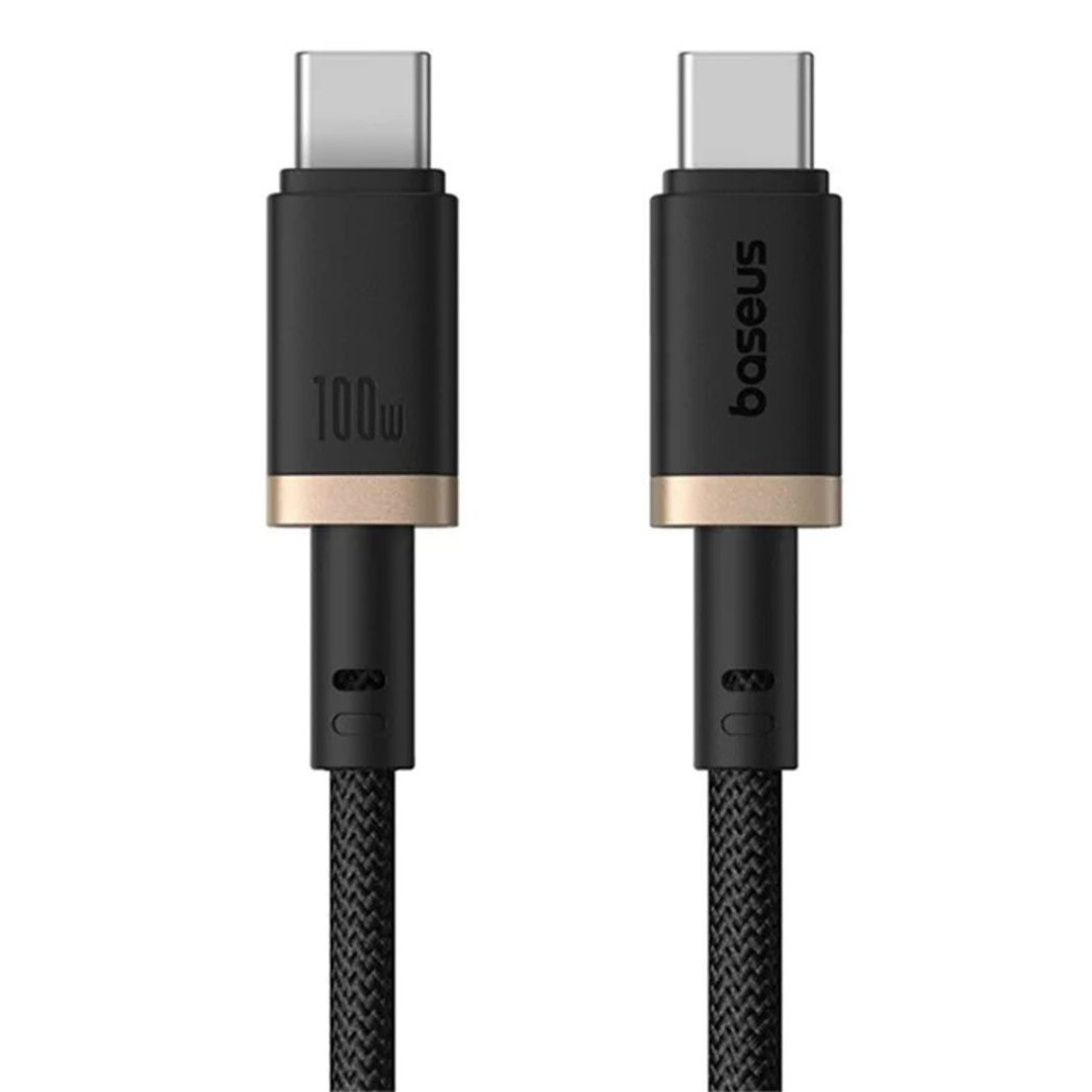 کابل USB Type-C به USB Type-C بیسوس Dura Series طول ۱ متر تصویر اول