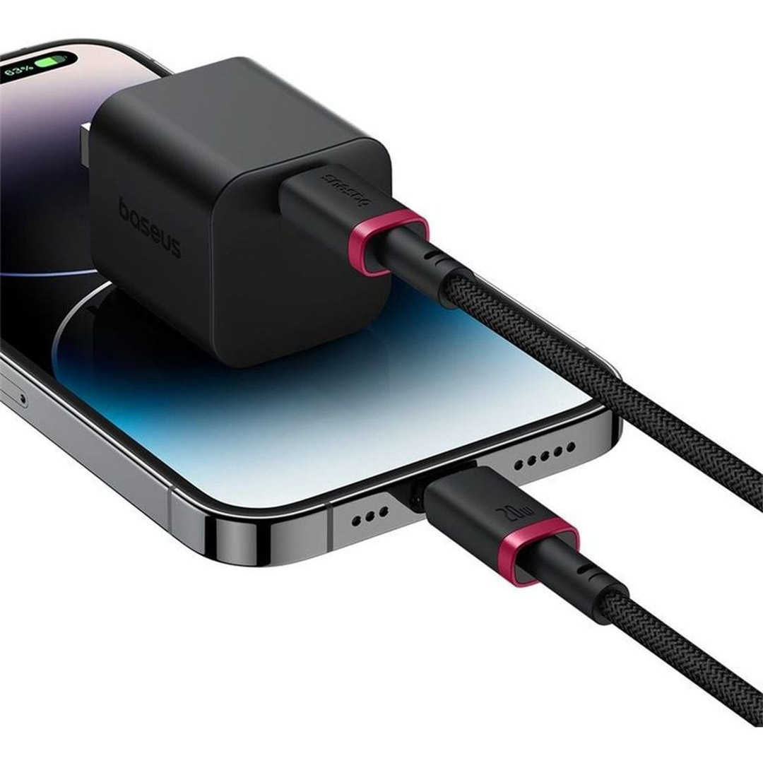 کابل لایتنینگ به USB Type-C بیسوس Dura Series طول ۱ متر تصویر پنجم