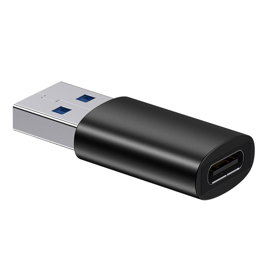 مبدل USB Type-A به USB Type-C بیسوس Ingenuity Series Mini OTG Adaptor تصویر اول