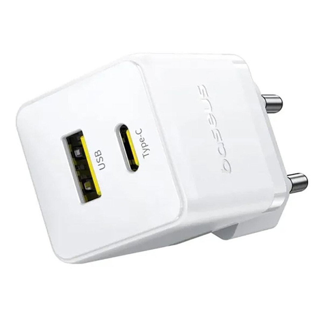 شارژر دیواری 20 وات بیسوس Palm Fast Charger C+U تصویر پنجم