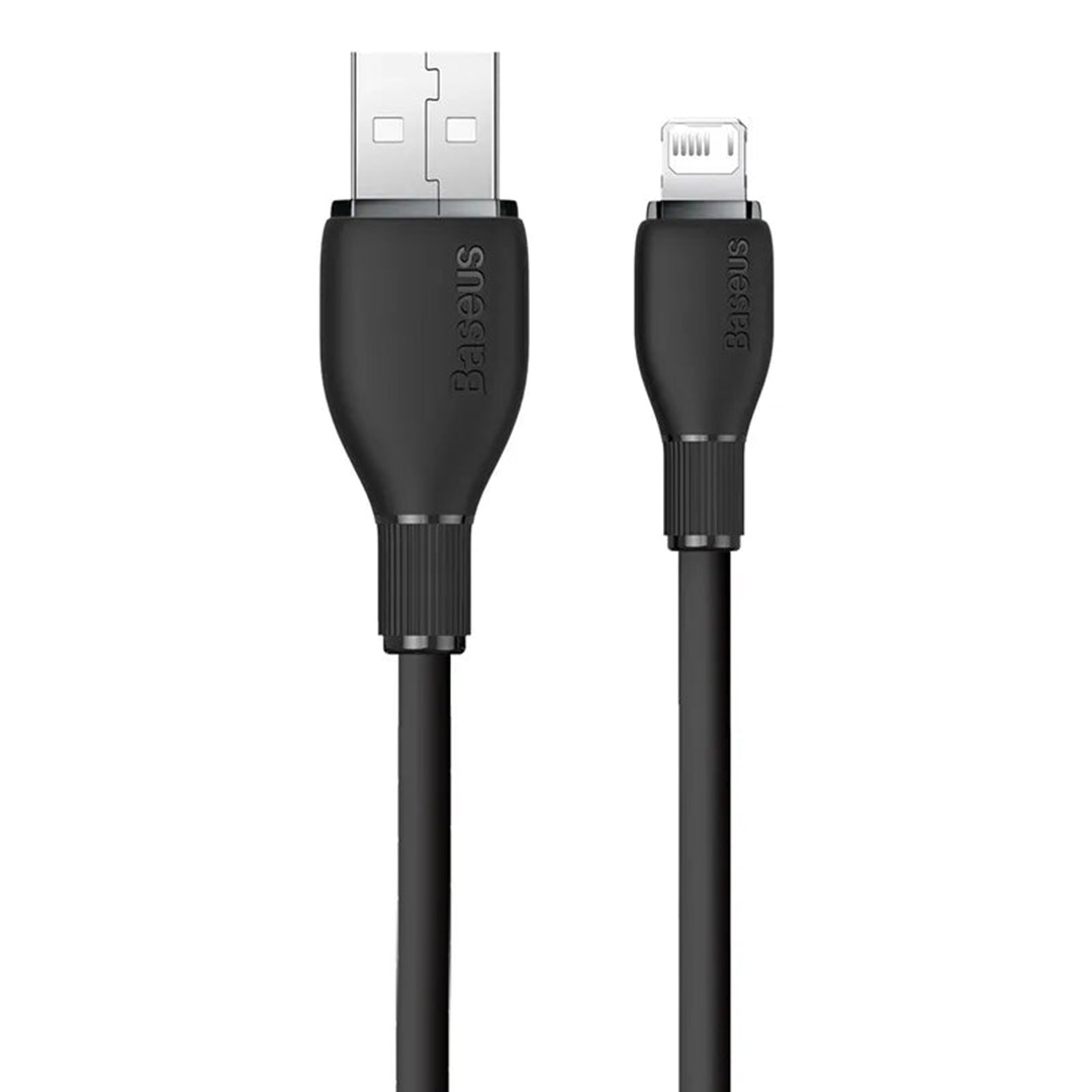 کابل USB Type-A به لایتنینگ بیسوس Pudding Series طول ۱٫۲ متر تصویر سوم