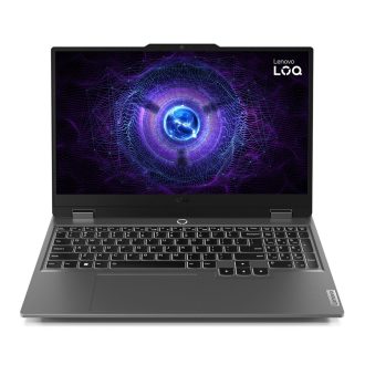 لپ تاپ لنوو LOQ نمایشگر ۱۵٫۶ اینچی، پردازنده Core i5-12600HX، گرافیک ۶ گیگابایت RTX 3050، رم ۱۲ گیگابایت، حافظه ۵۱۲ گیگابایت SSD