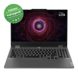 لپ تاپ لنوو LOQ نمایشگر ۱۵٫۶ اینچی، پردازنده Ryzen 7 7435HS، گرافیک ۸ گیگابایت RTX 4060، رم ۲۴ گیگابایت، حافظه یک ترابایت SSD – کاستوم شده
