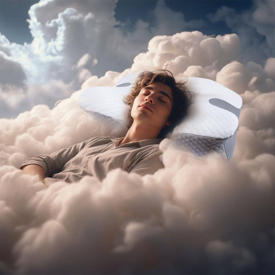 بالشت طبی گرین لاین Cervical Cloud Memory Foam Pillow تصویر