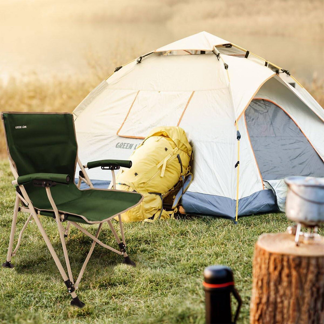 صندلی کمپینگ گرین لاین Outdoor Camping Chair with Carrying Bag تصویر اول