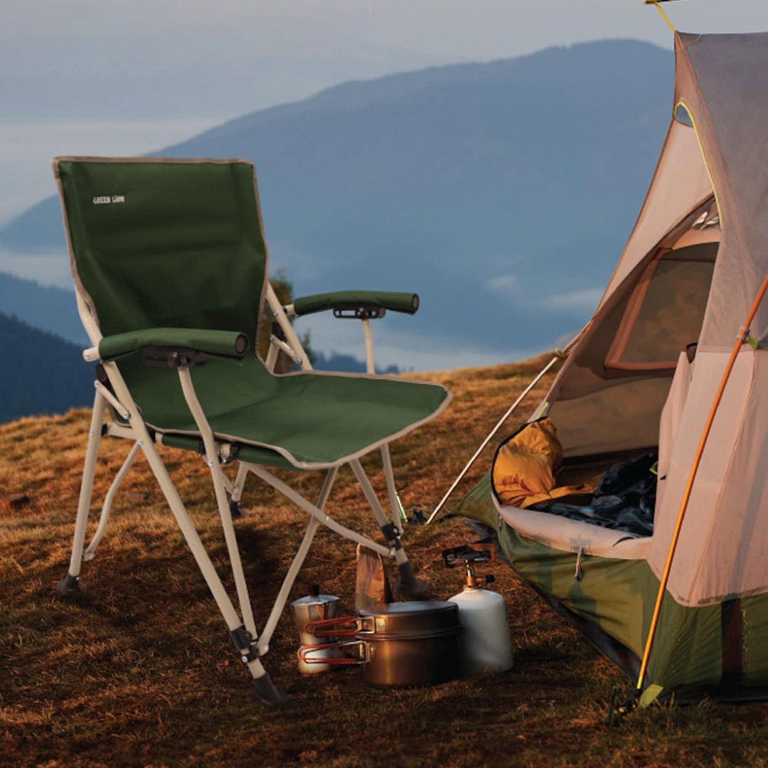 صندلی کمپینگ گرین لاین Outdoor Camping Chair with Carrying Bag تصویر چهارم