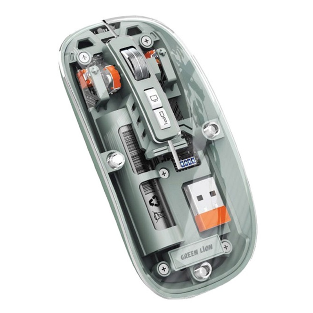ماوس بی سیم گرین لاین Transparent Mouse 2 تصویر سوم