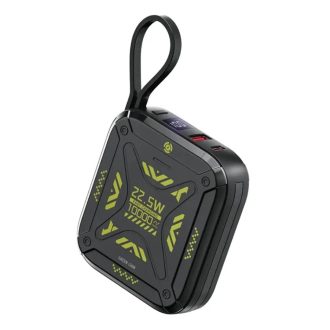 پاوربانک گرین لاین Xtreme 10 ظرفیت 10000 میلی‌ آمپر ساعت با توان ۲۲٫۵ وات