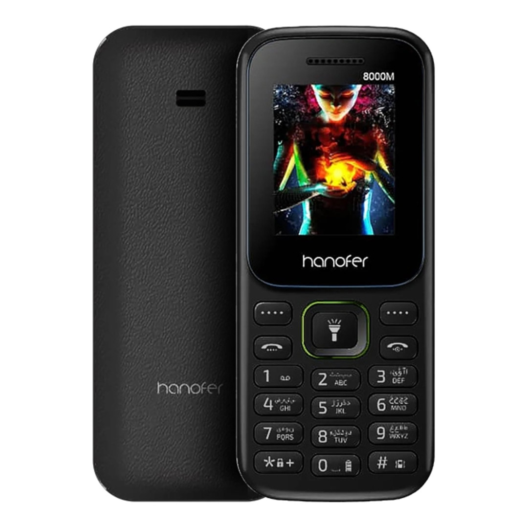 گوشی هانوفر 8000M دو سیم کارت ظرفیت ۳۲ مگابایت و رم ۳۲ مگابایت