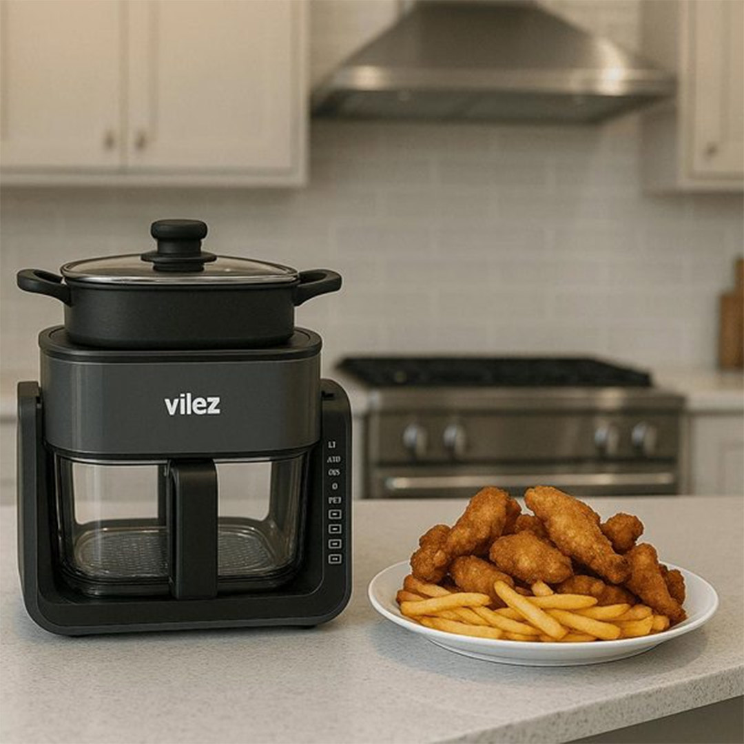 سرخ کن بدون روغن ويلز VL5060 با ظرفیت ۵٫۵ لیتر تصویر اول