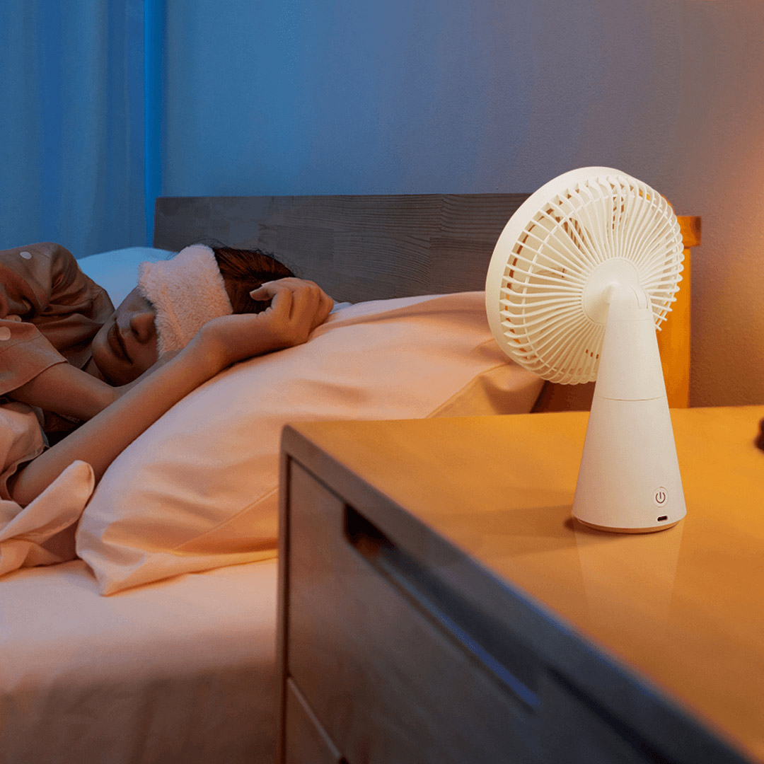 پنکه شارژی شیائومی Rechargeable Mini Fan ZMYDFS01DM تصویر ششم