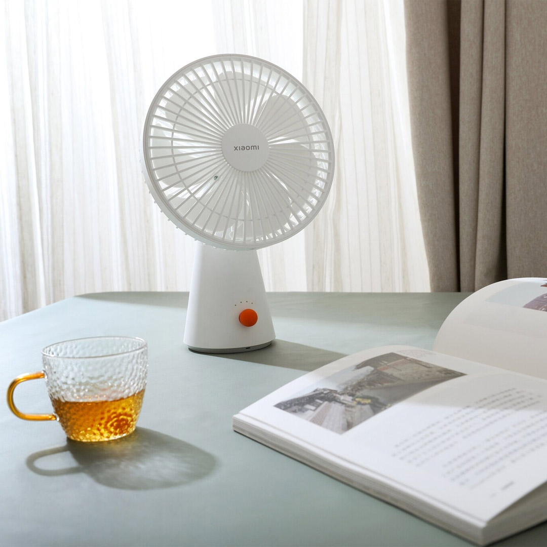 پنکه شارژی شیائومی Rechargeable Mini Fan ZMYDFS01DM تصویر دوم