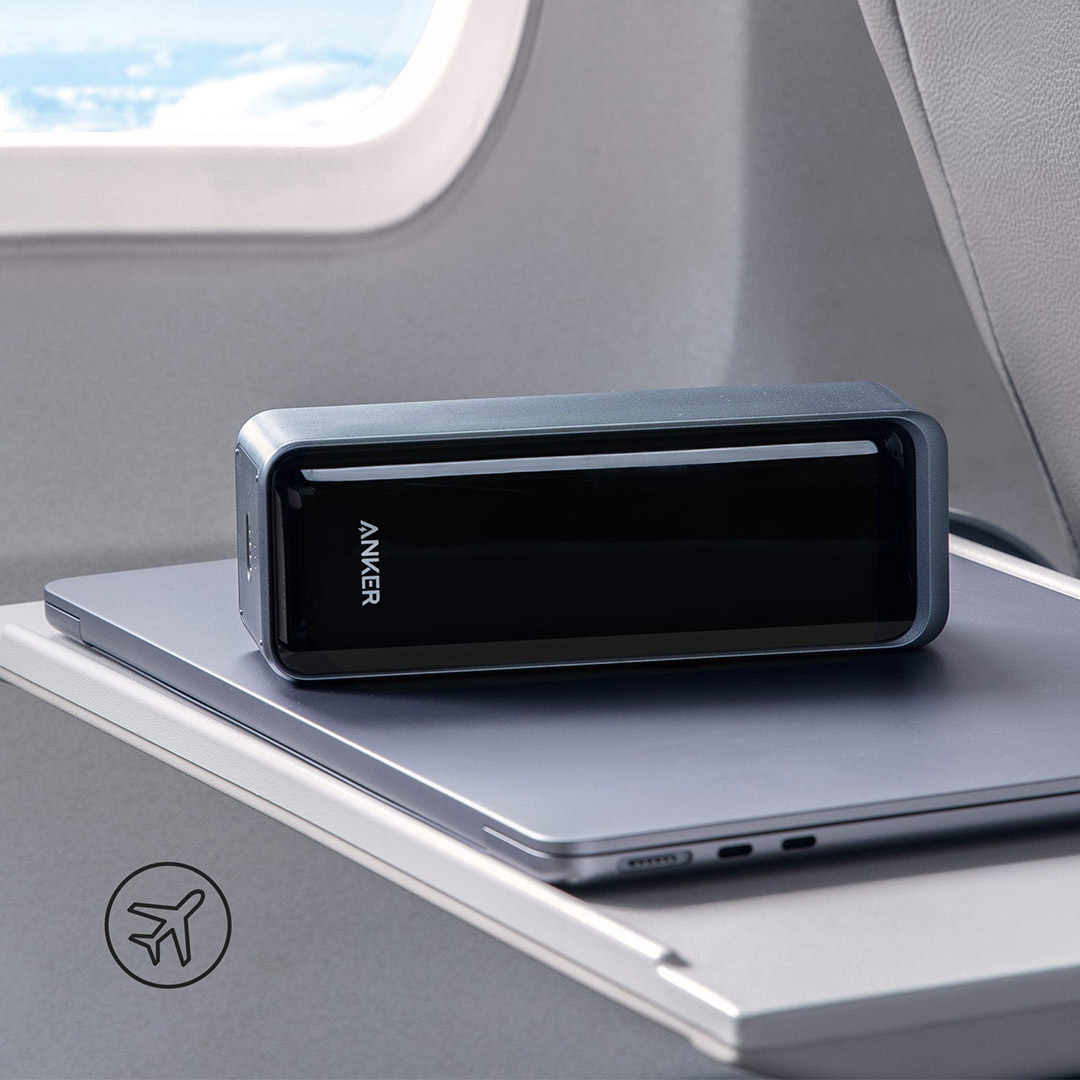 پاوربانک انکر Prime A1340 ظرفیت 27650 میلی آمپر ساعت با توان ۲۵۰ وات تصویر اول