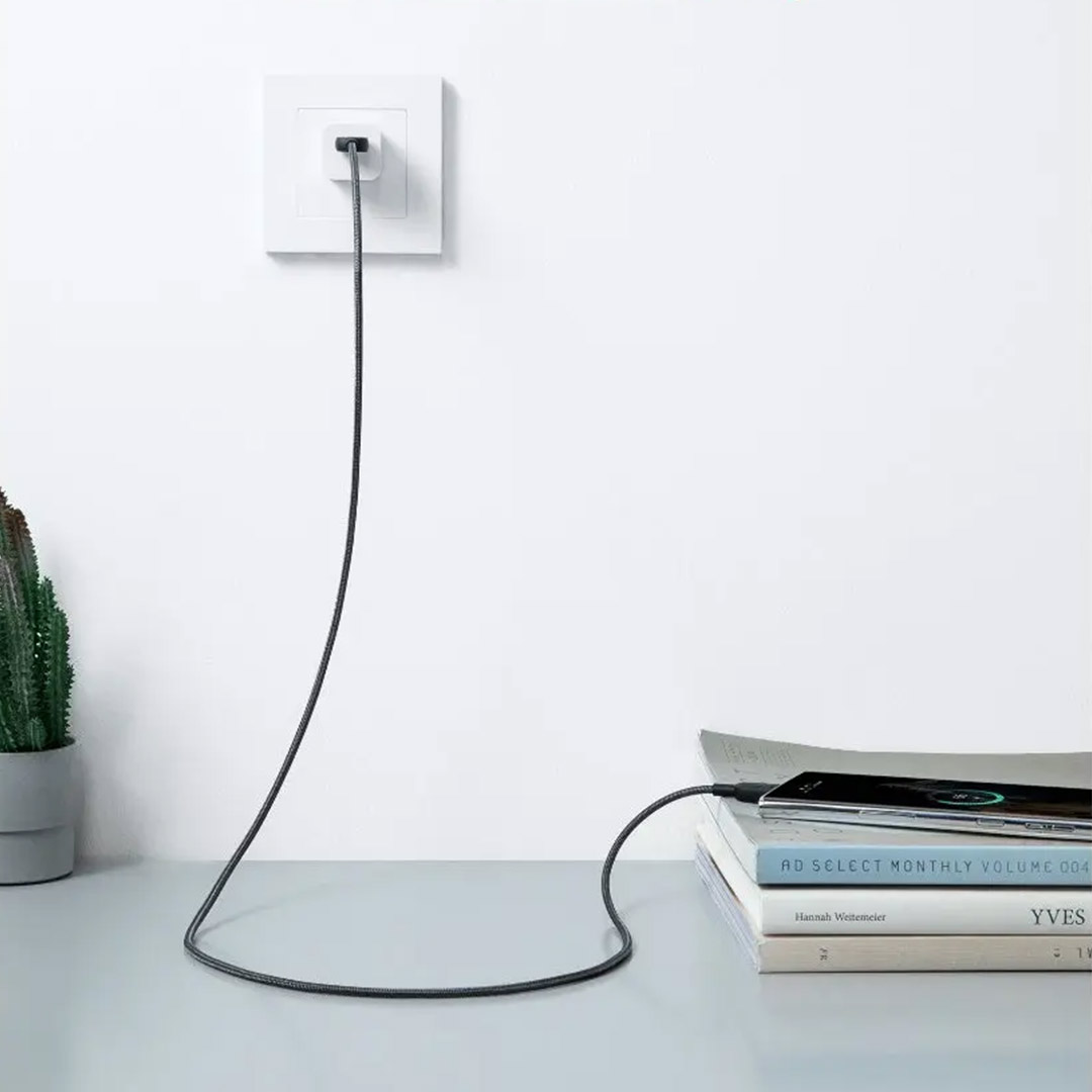 کابل USB Type-A به USB Type-C انکر A81H5 322 طول ۰٫۹ متر تصویر اول