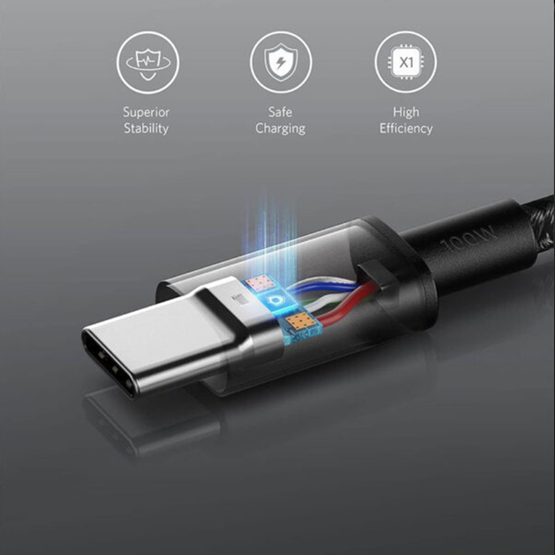 کابل USB Type-C به USB Type-C انکر A8757 طول ۱٫۸ متر تصویر چهارم