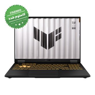 لپ تاپ ایسوس TUF Gaming F16 FX608JHR-Z (2025) نمایشگر ۱۶ اینچی، پردازنده Core i7-14650HX، گرافیک ۸ گیگابایت RTX 5050، رم ۲۴ گیگابایت، دو ترابایت SSD – کاستوم شده