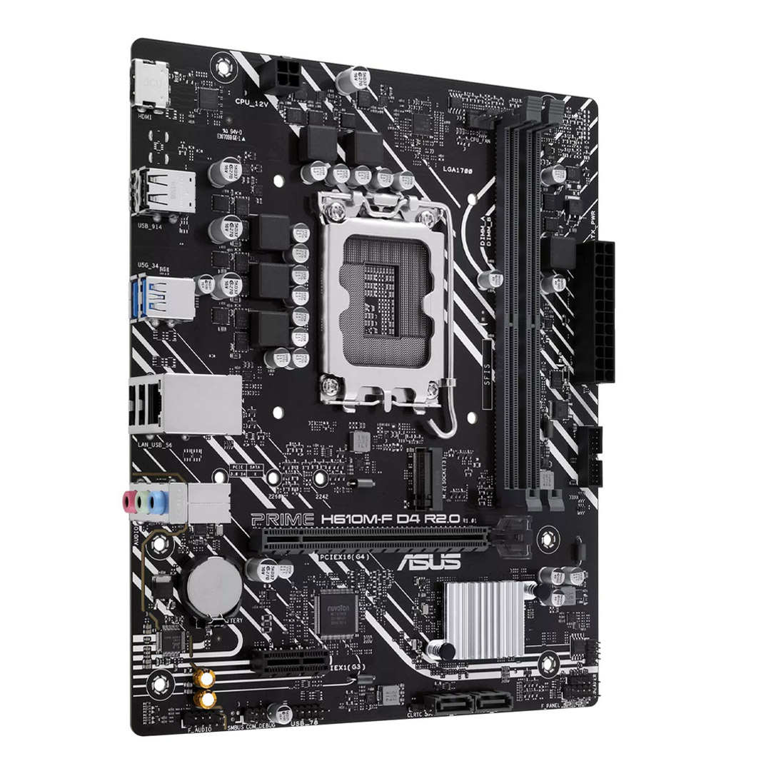 مادربرد ایسوس PRIME H610M-F D4 R2.0 تصویر چهارم