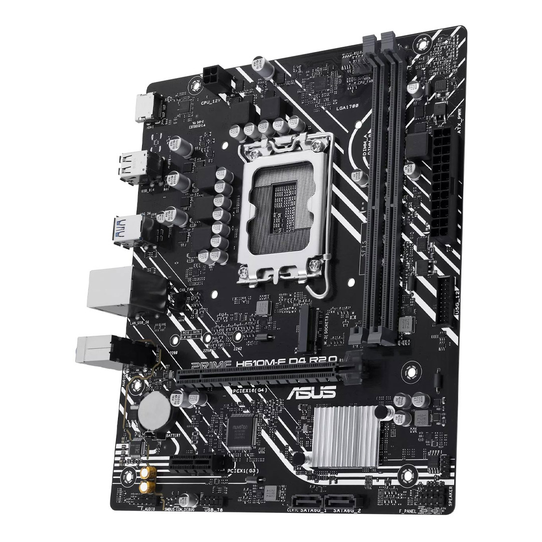 مادربرد ایسوس PRIME H610M-F D4 R2.0 تصویر دوم