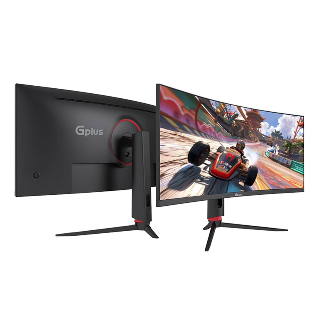 مانیتور گیمینگ جی پلاس GGM-K349QN تصویر چهارم