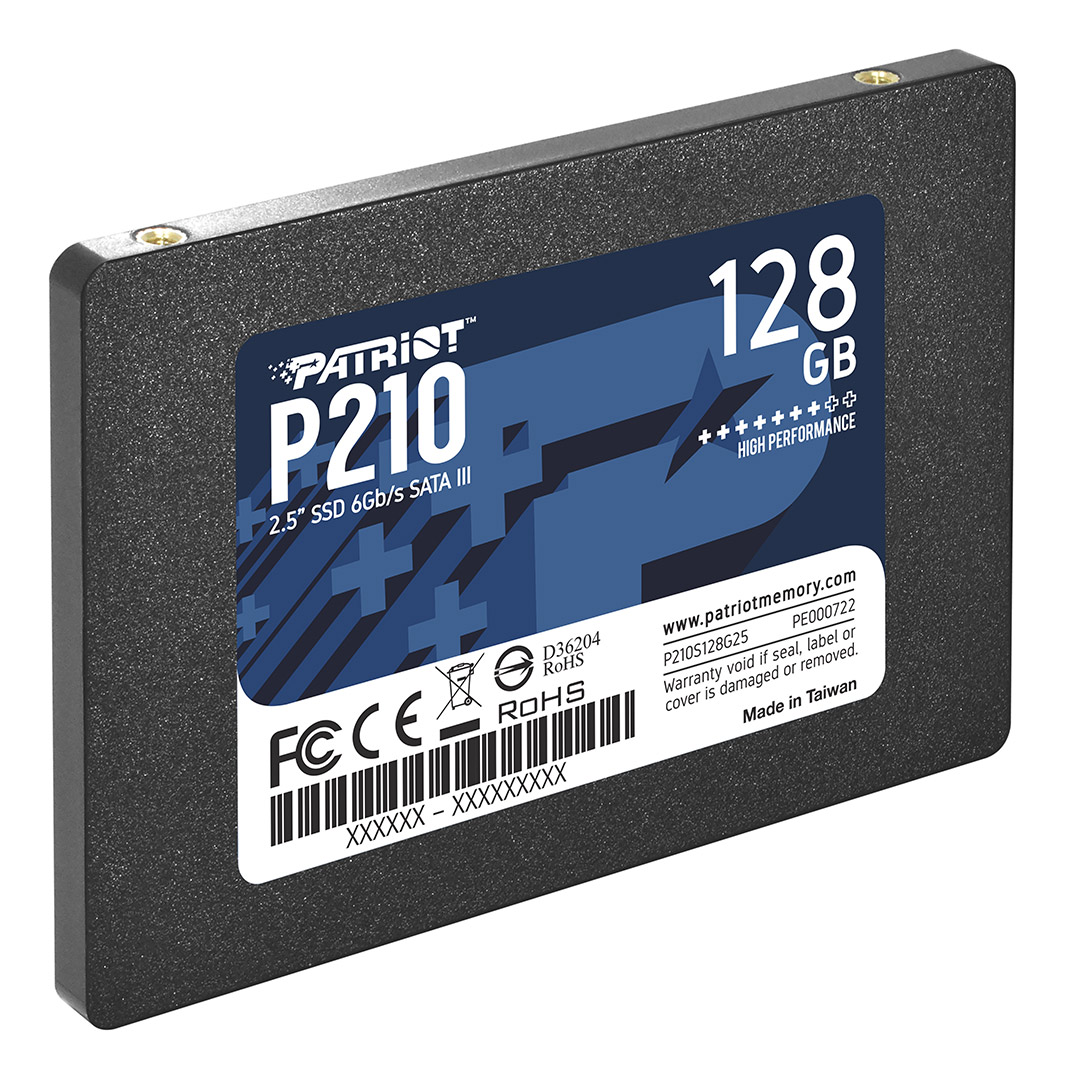اس اس دی اینترنال پاتریوت P210 SATA III 2.5 Inch ظرفیت ۱۲۸ گیگابایت تصویر سوم
