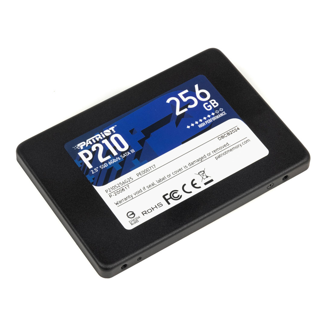 اس اس دی اینترنال پاتریوت P210 SATA III 2.5 Inch ظرفیت ۲۵۶ گیگابایت تصویر اول