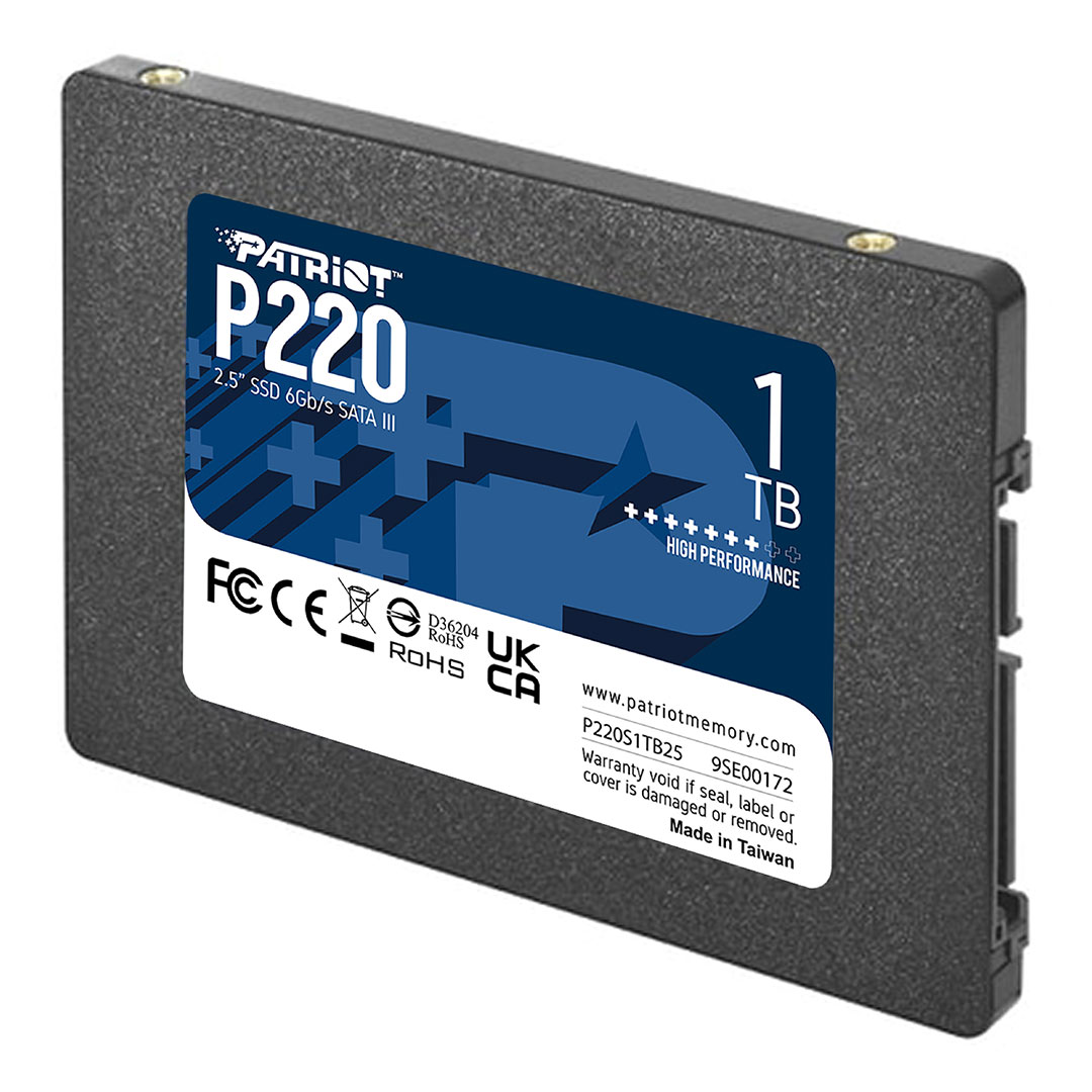 اس اس دی اینترنال پاتریوت P220 SATA III 2.5 Inch ظرفیت یک ترابایت تصویر سوم