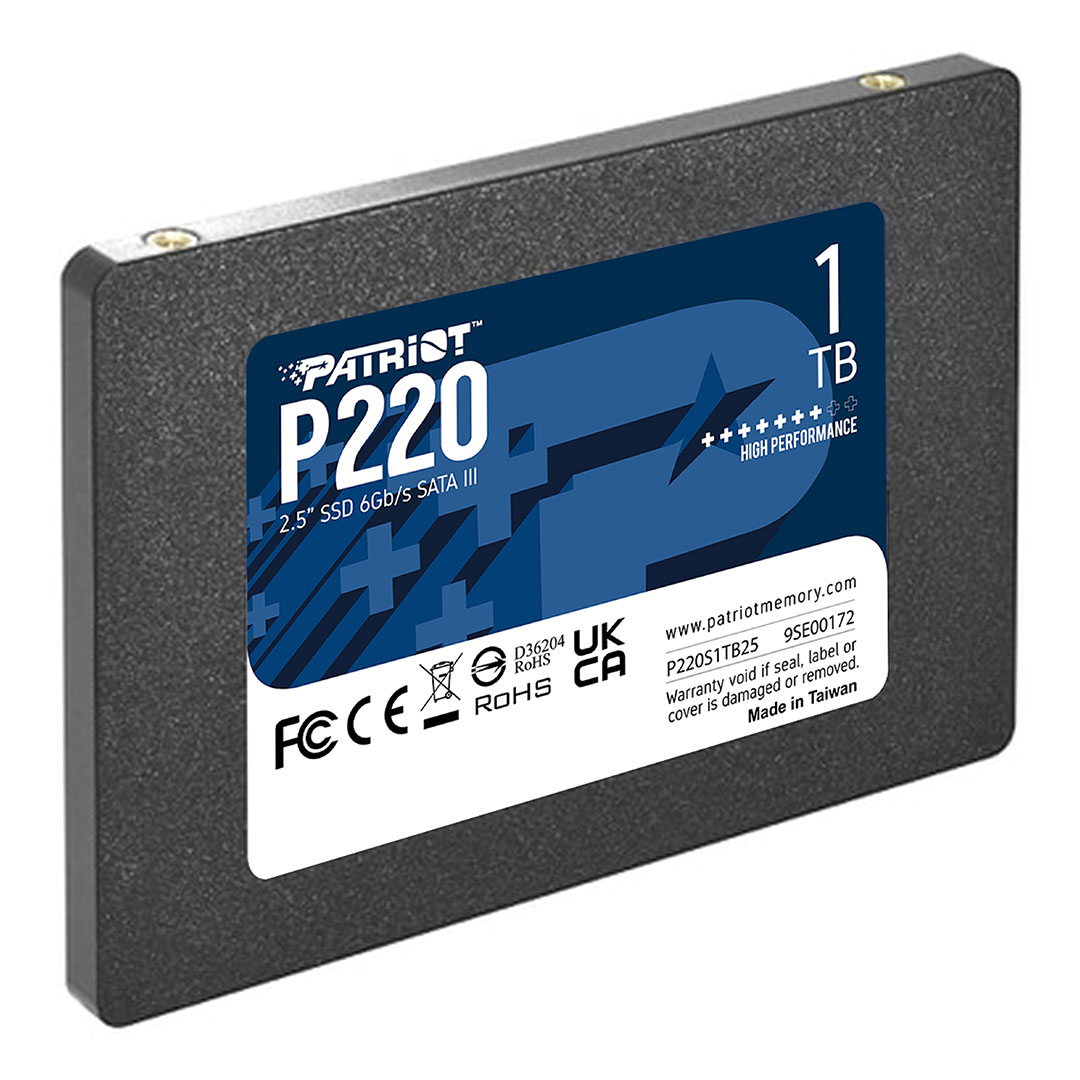 اس اس دی اینترنال پاتریوت P220 SATA III 2.5 Inch ظرفیت یک ترابایت تصویر دوم