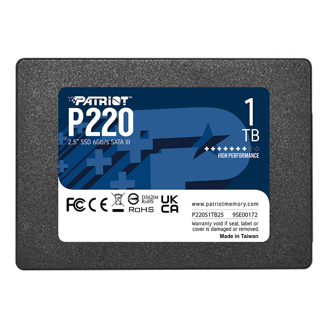 اس اس دی اینترنال پاتریوت P220 SATA III 2.5 Inch ظرفیت یک ترابایت