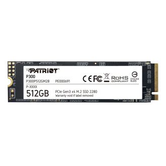 اس اس دی اینترنال پاتریوت P300 M.2 2280 ظرفیت ۵۱۲ گیگابایت