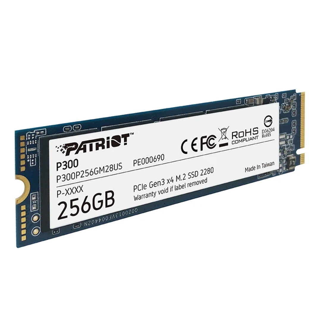 اس اس دی اینترنال پاتریوت P300 M.2 2280 ظرفیت ۲۵۶ گیگابایت تصویر دوم