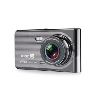 دوربین فیلم برداری خودرو اسفیورد D300 به همراه دوربین عقب