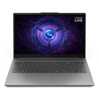 لپ تاپ لنوو LOQ نمایشگر ۱۵٫۶ اینچی، پردازنده Core i5-12450HX، گرافیک ۶ گیگابایت RTX 3050، رم ۱۶ گیگابایت، حافظه ۵۱۲ گیگابایت SSD